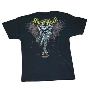 Y2k Style Hard Rock Cafe Native Music Rocks Shirt Large